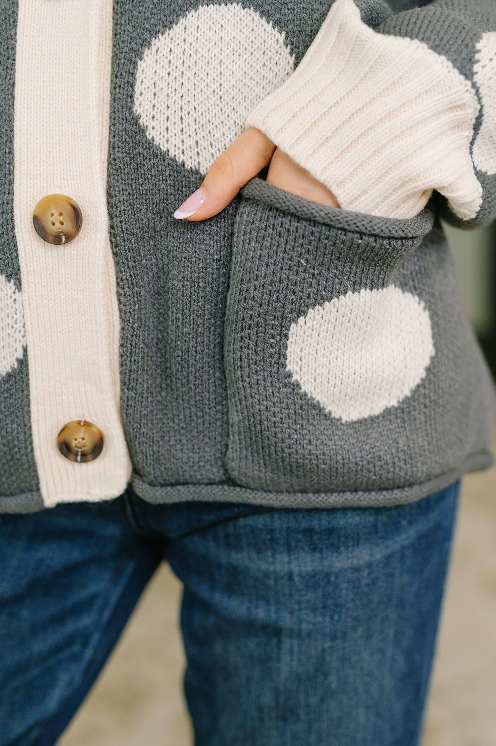 More Myself Button Down Cardigan
