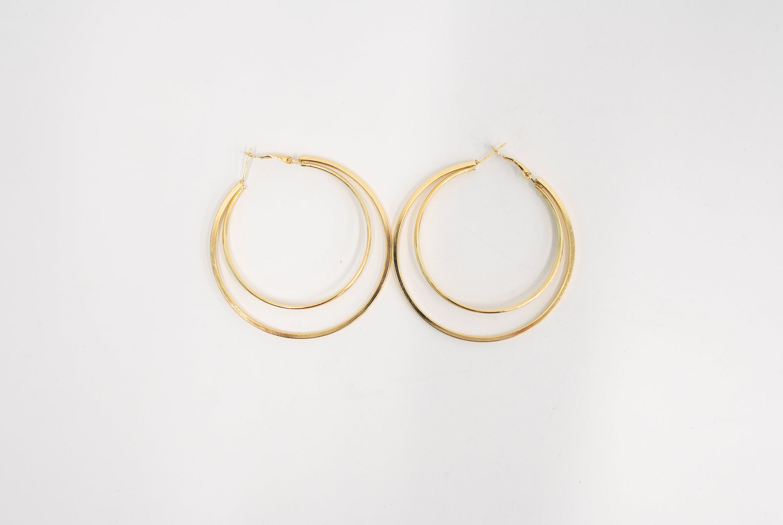 Two's a Party Double Hoop Earrings