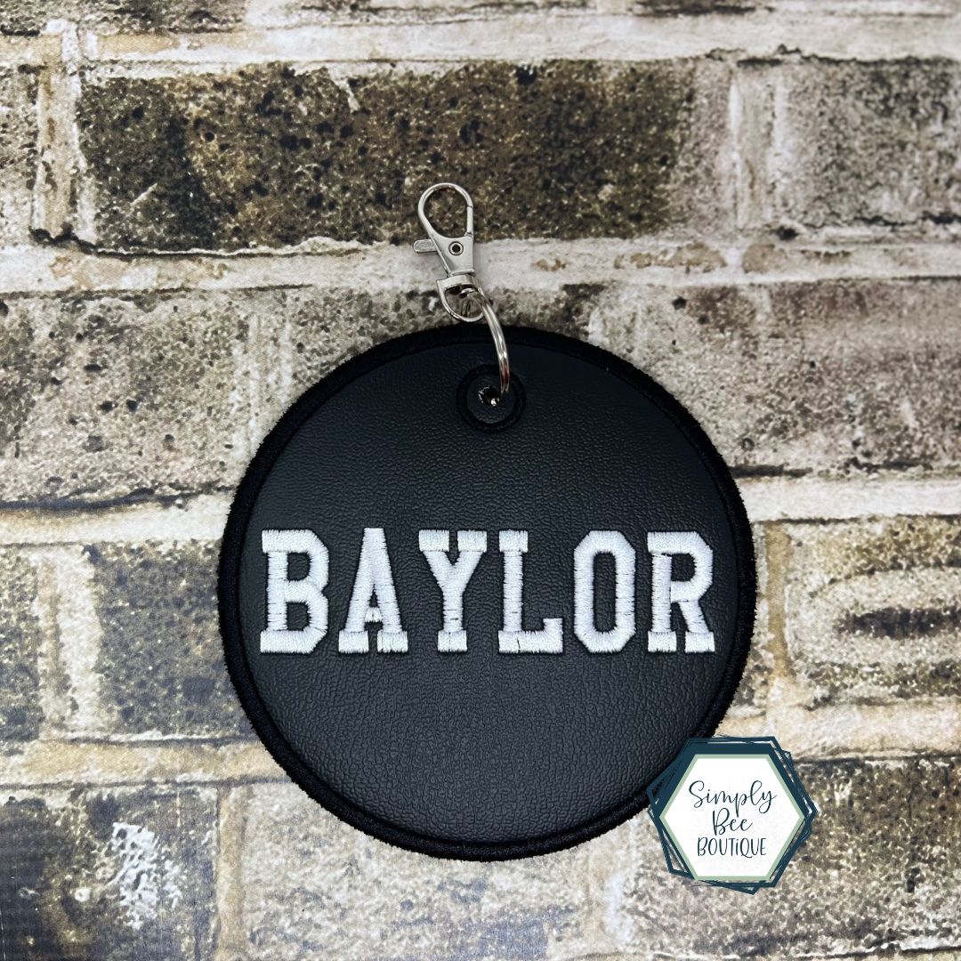 Round Customized Bag Tag