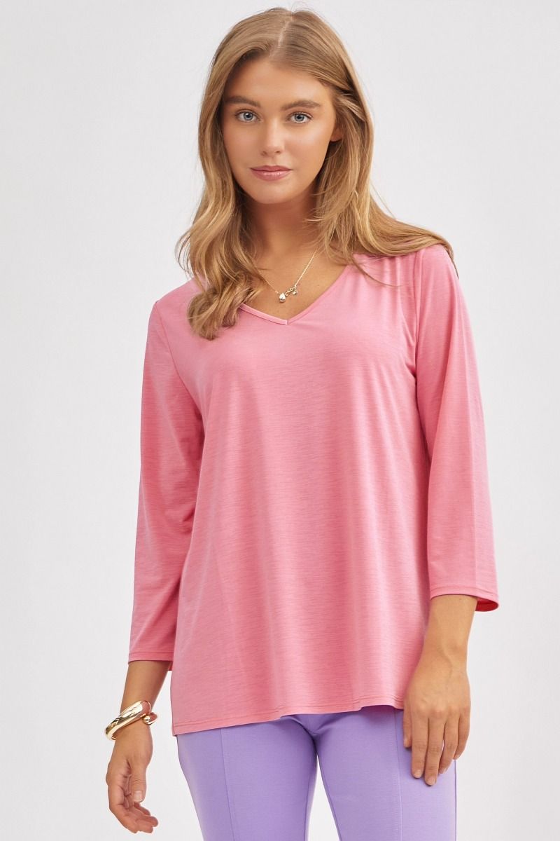 Dear Scarlett Signature Classic V-Neck Top