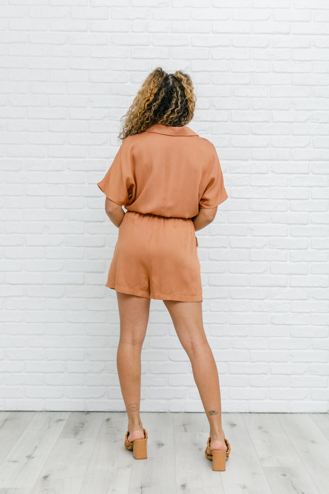 Midtown Romper Womens