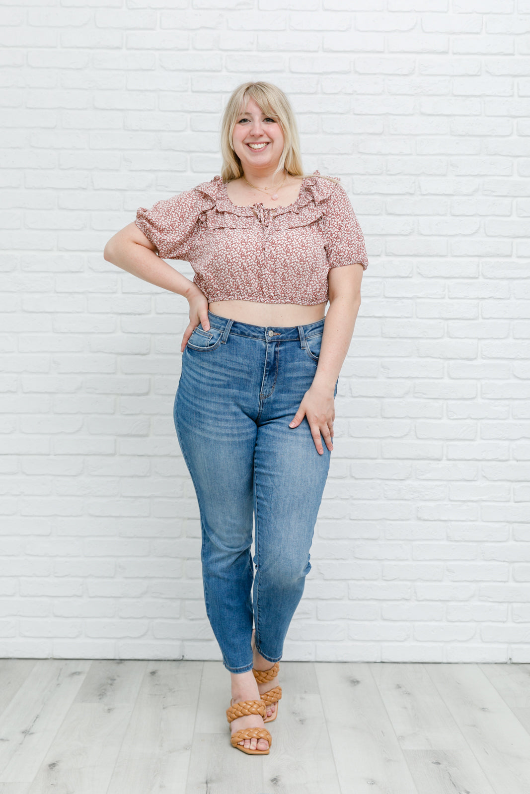 Golden Hour Top in Rose Womens