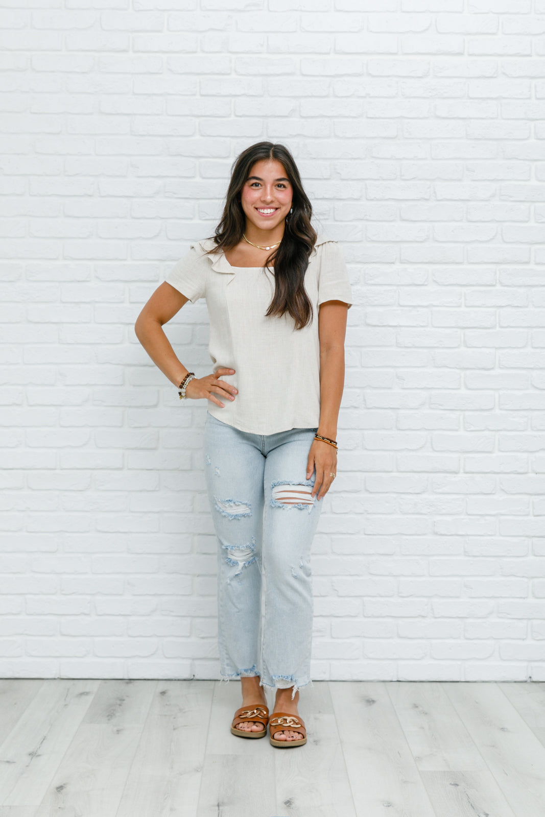 Old Town Moments Top Womens