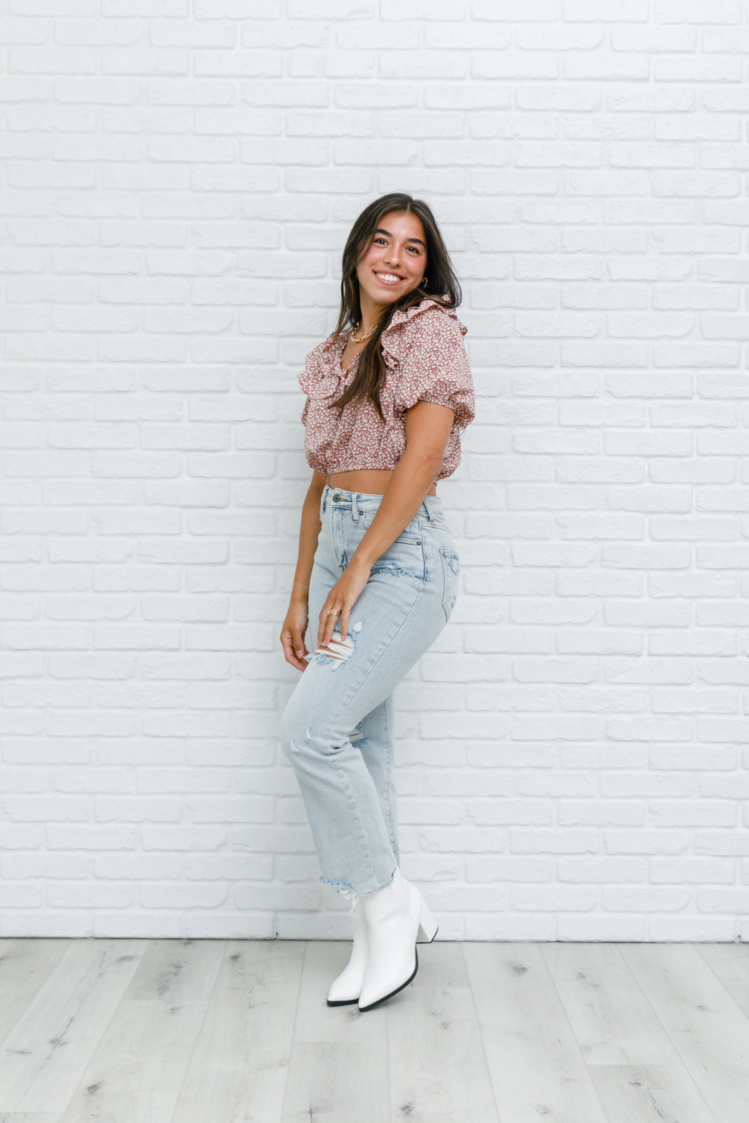 Golden Hour Top in Rose Womens