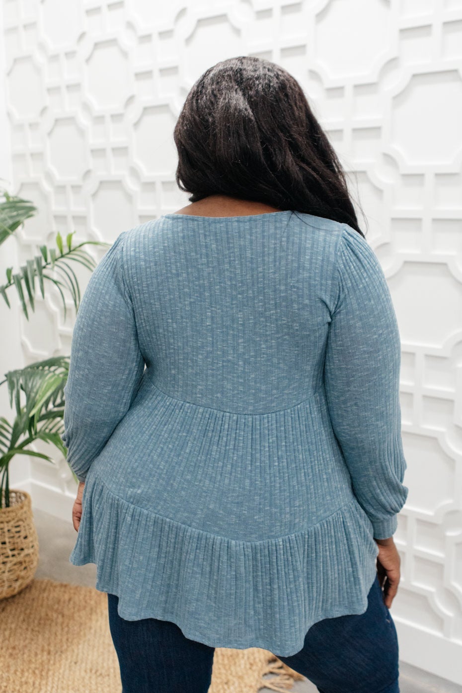Blue Pathways Top Womens