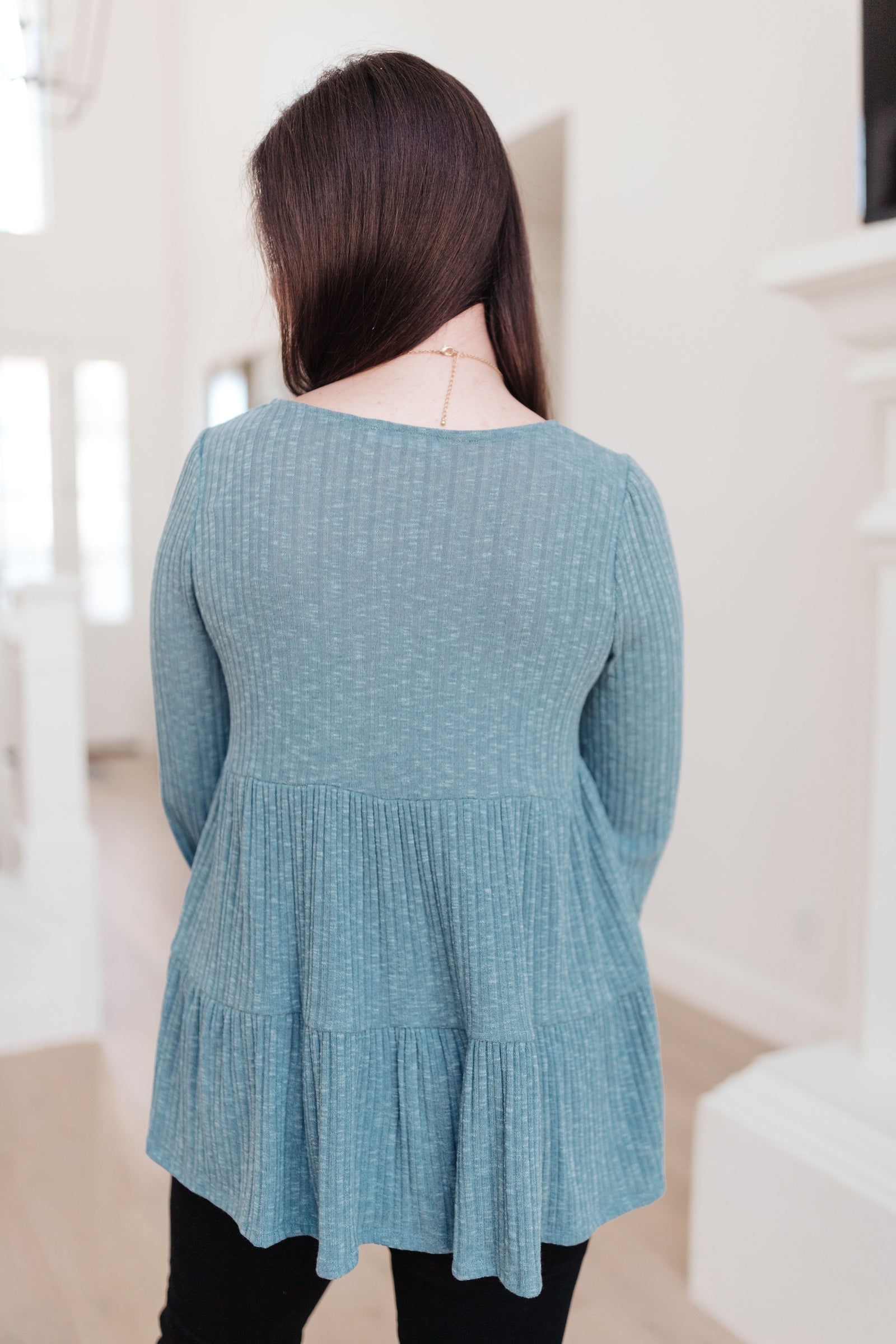 Blue Pathways Top Womens
