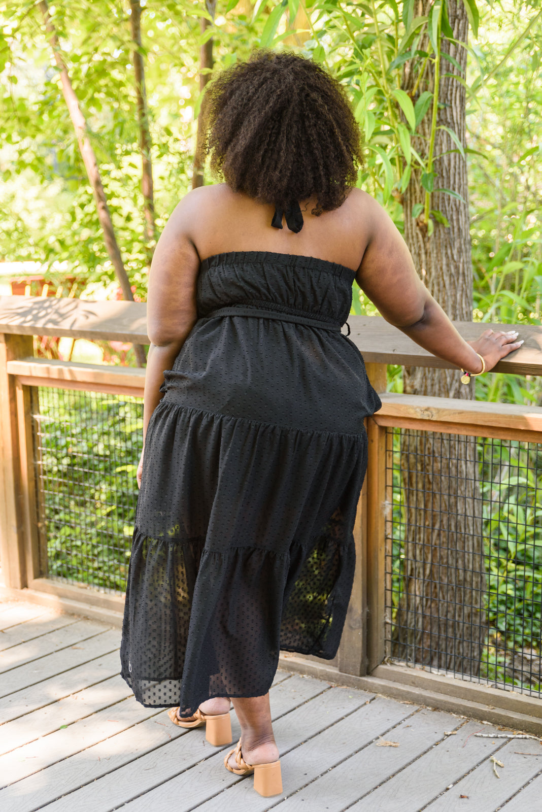 Check Mate Maxi Dress Womens