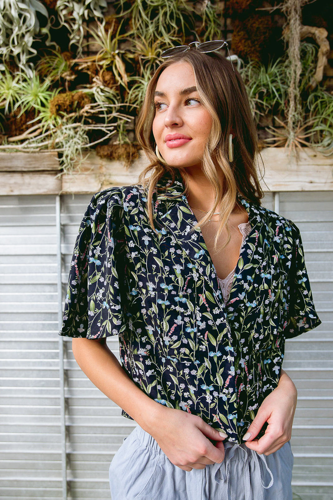 Day Lily Top Womens