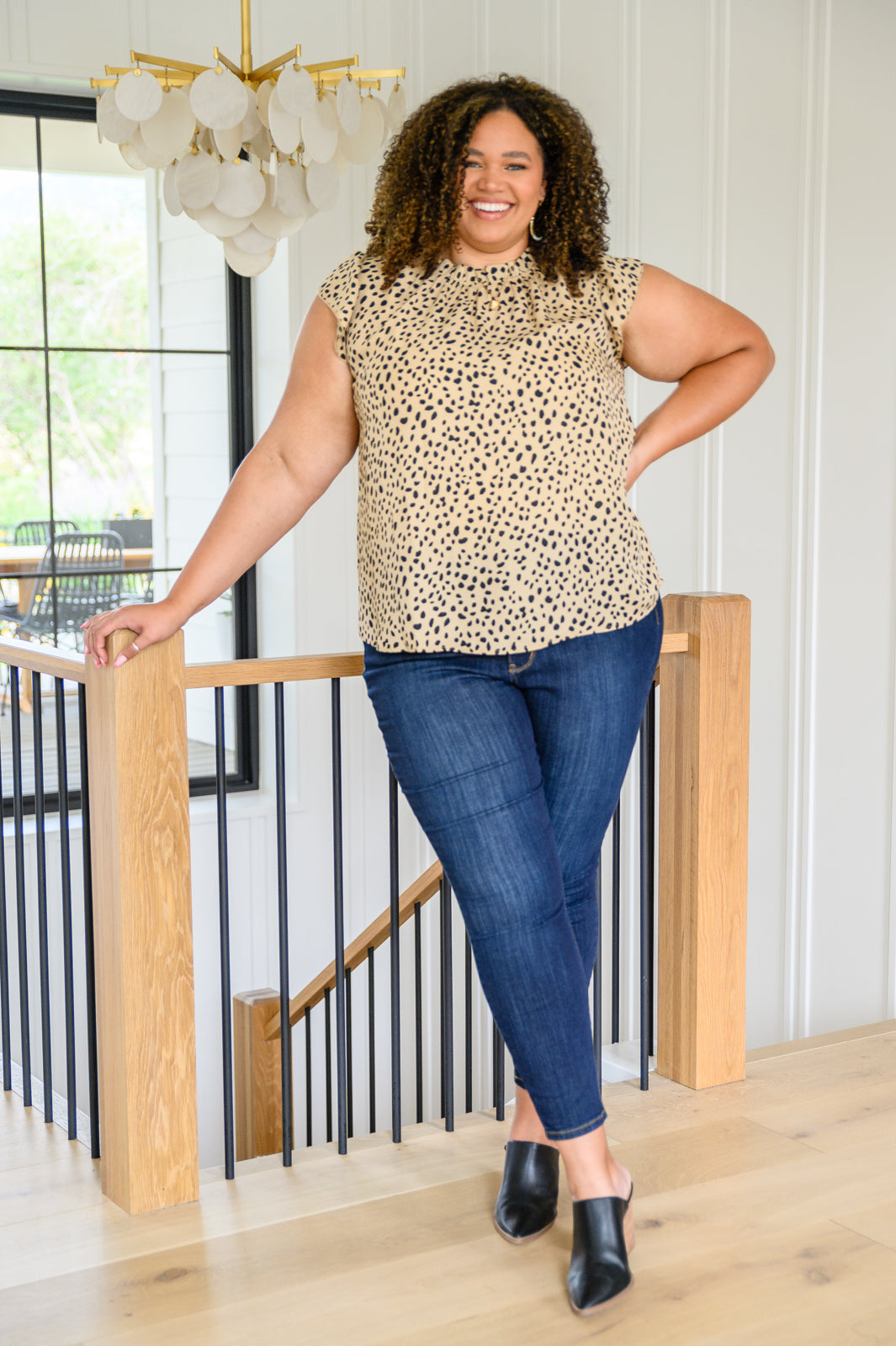 Georgia Back Yoke Skinny Jeans with Phone Pocket Womens