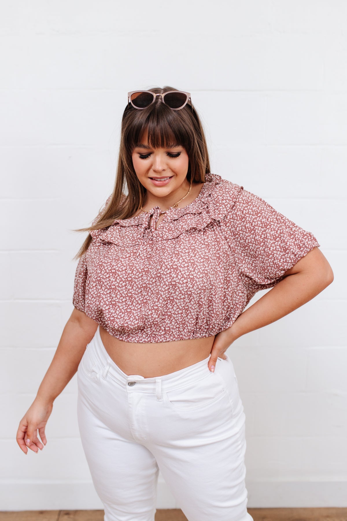 Golden Hour Top in Rose Womens