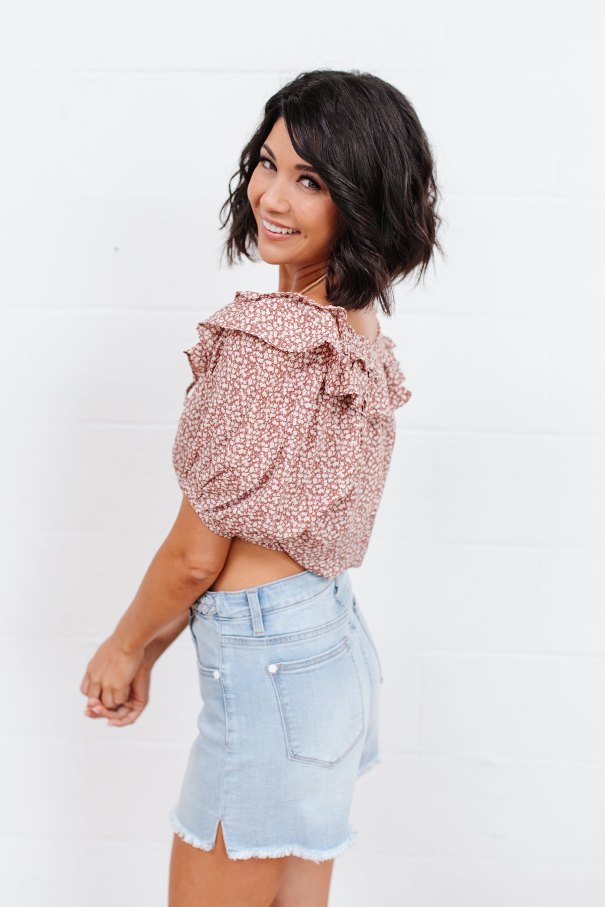 Golden Hour Top in Rose Womens
