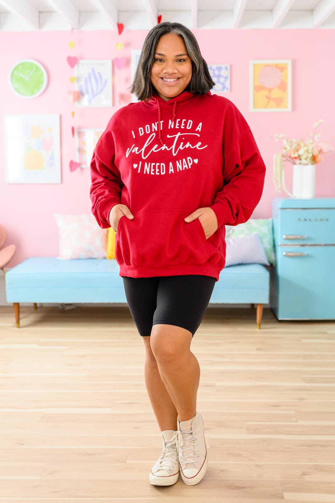 I Don't Need A Valentine Hoodie 1/17/2023 Womens