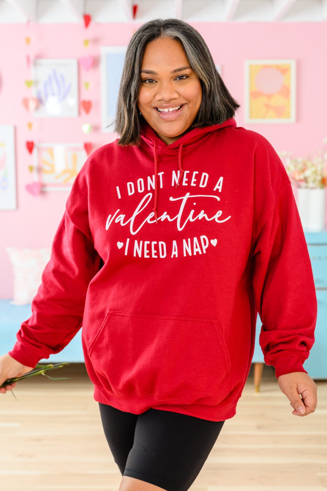 I Don't Need A Valentine Hoodie 1/17/2023 Womens