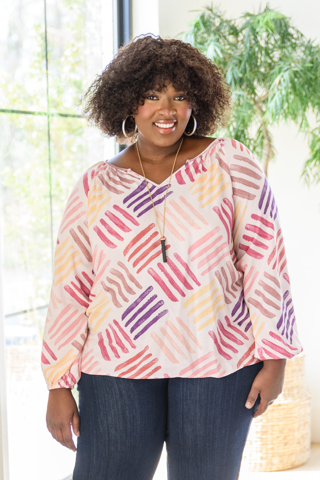 Stamp of Happiness Shirt Womens