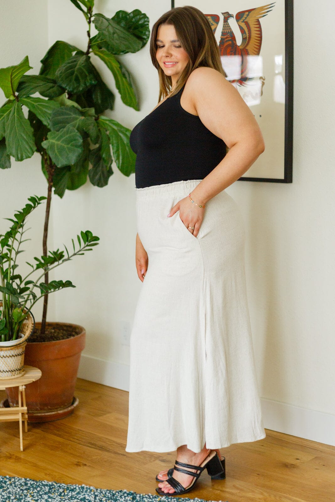 Two Hearts Meet Maxi Skirt Womens