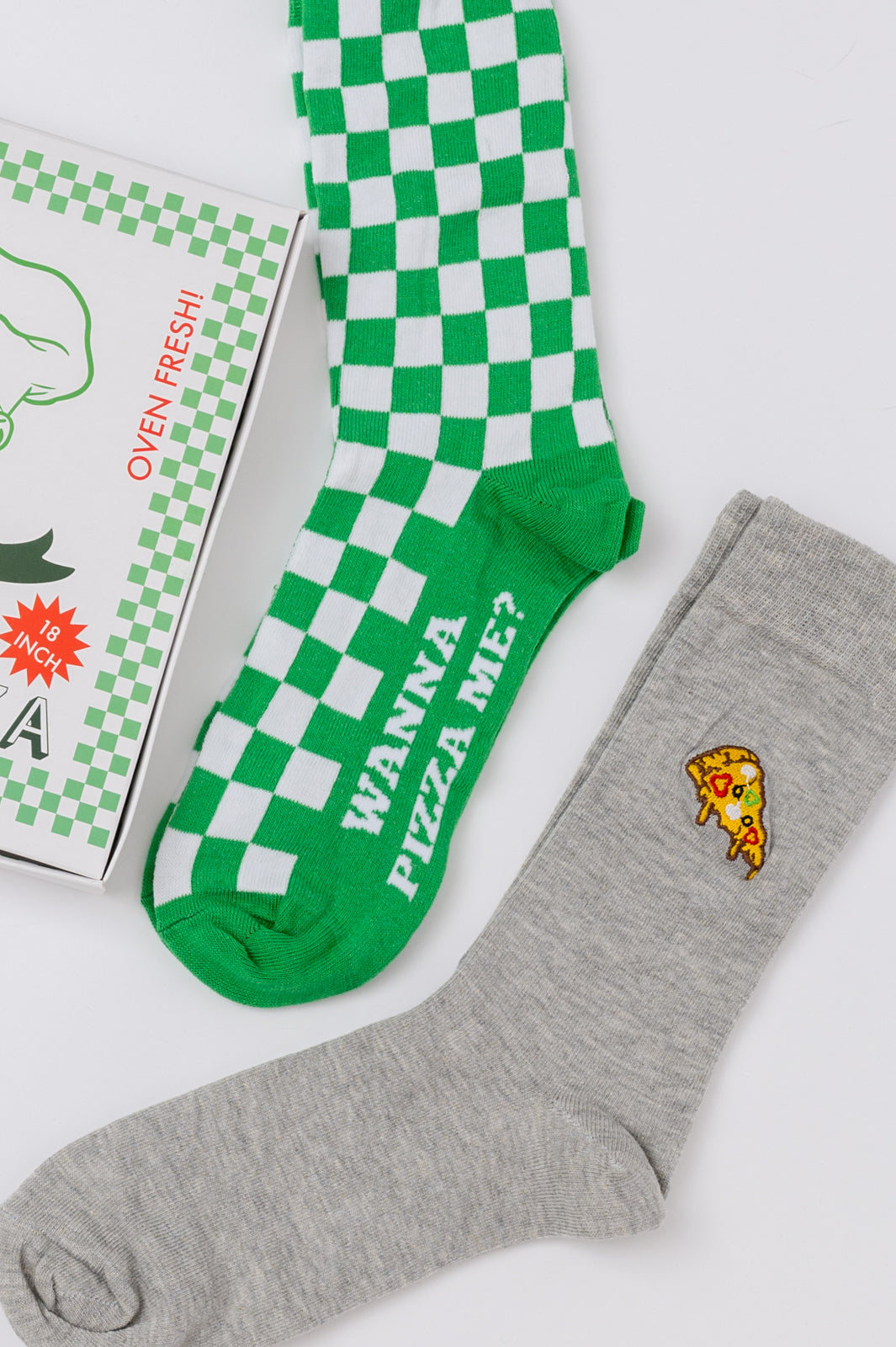 Veggie Pizza Sock Set Womens