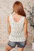 Adventure is Out There Open Knit Tank