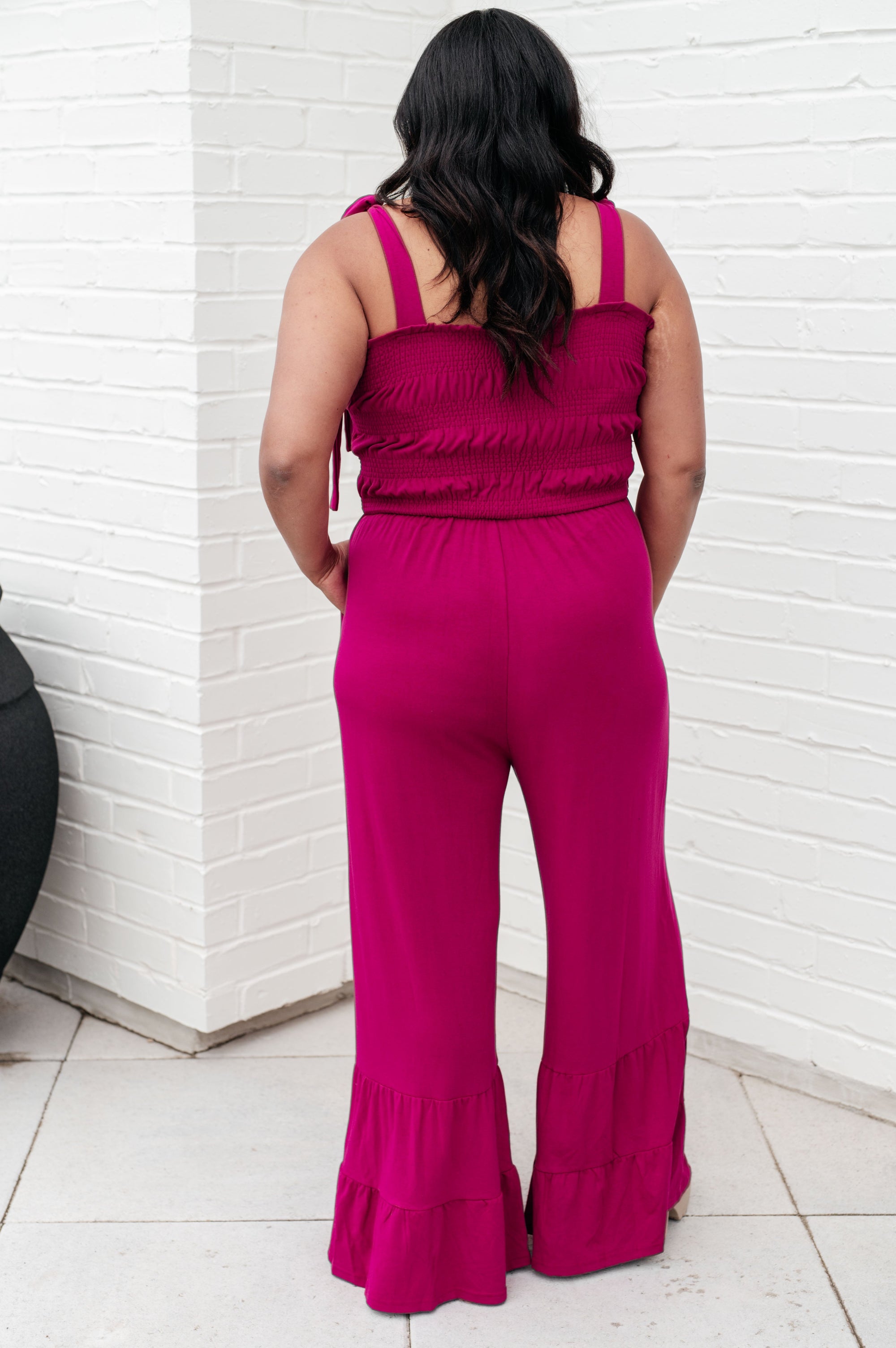 Almost Available Flared Jumpsuit