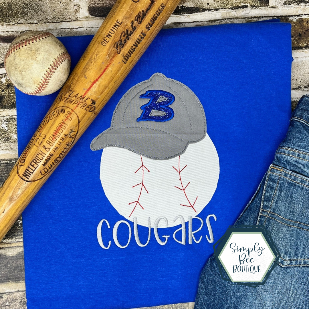 Vintage Baseball Cap and Baseball