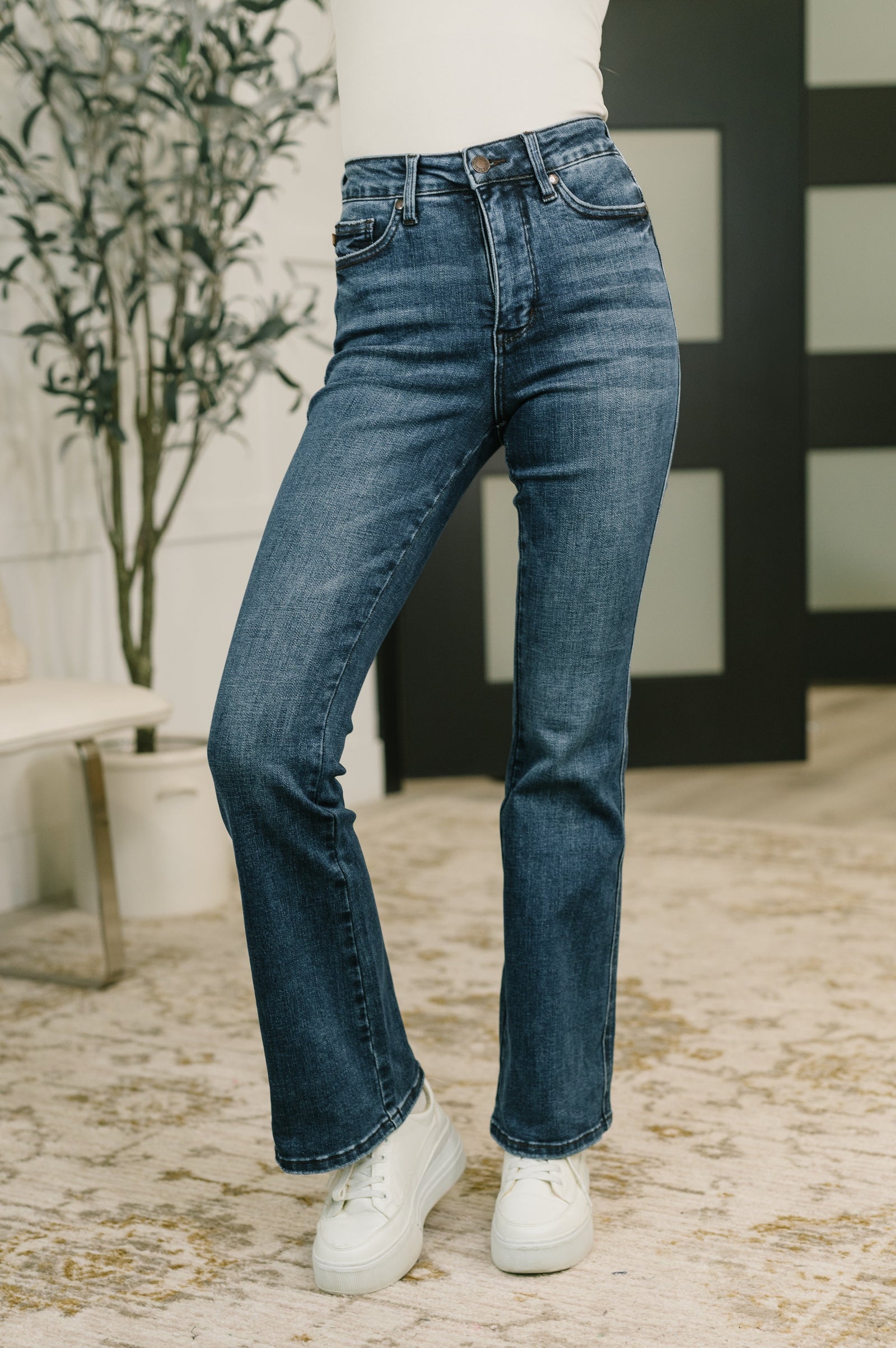 Camille High Waist Tummy Control Bootcut Jean