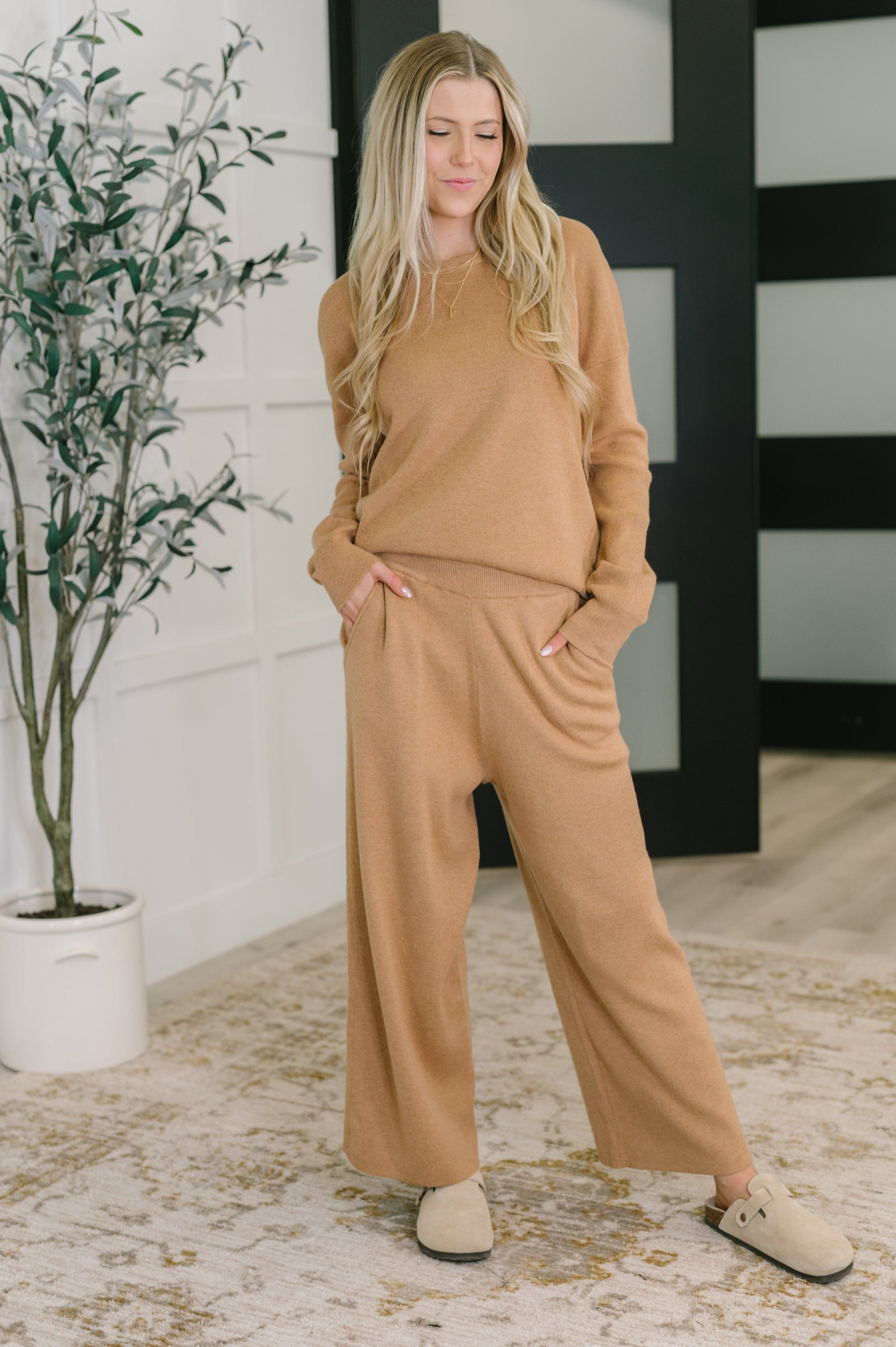 Clove Sweater in Camel