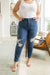 Colt High Rise Button Fly Distressed Boyfriend Jeans