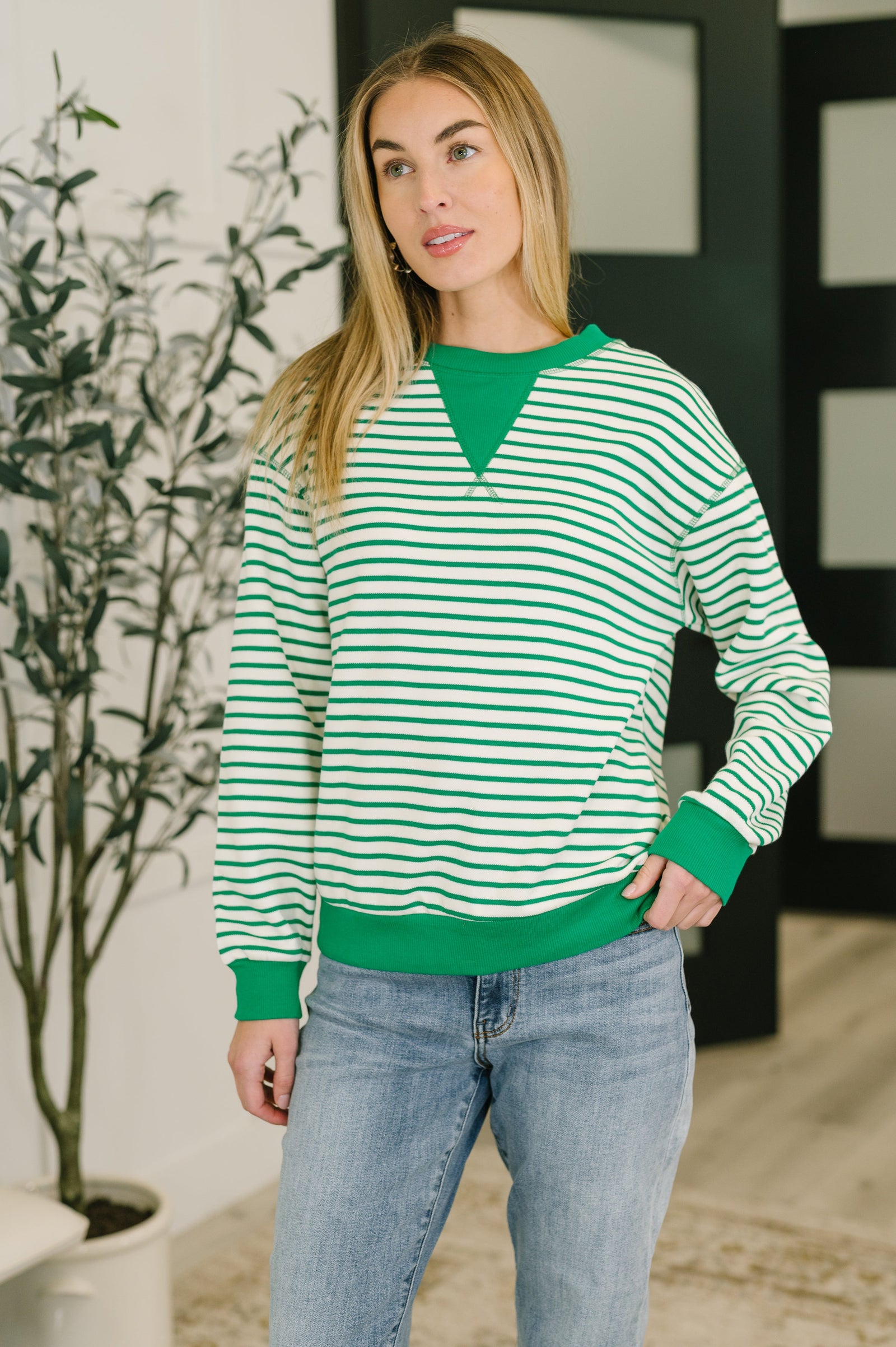 Cutie 101 Drop Shoulder Long Sleeve Top