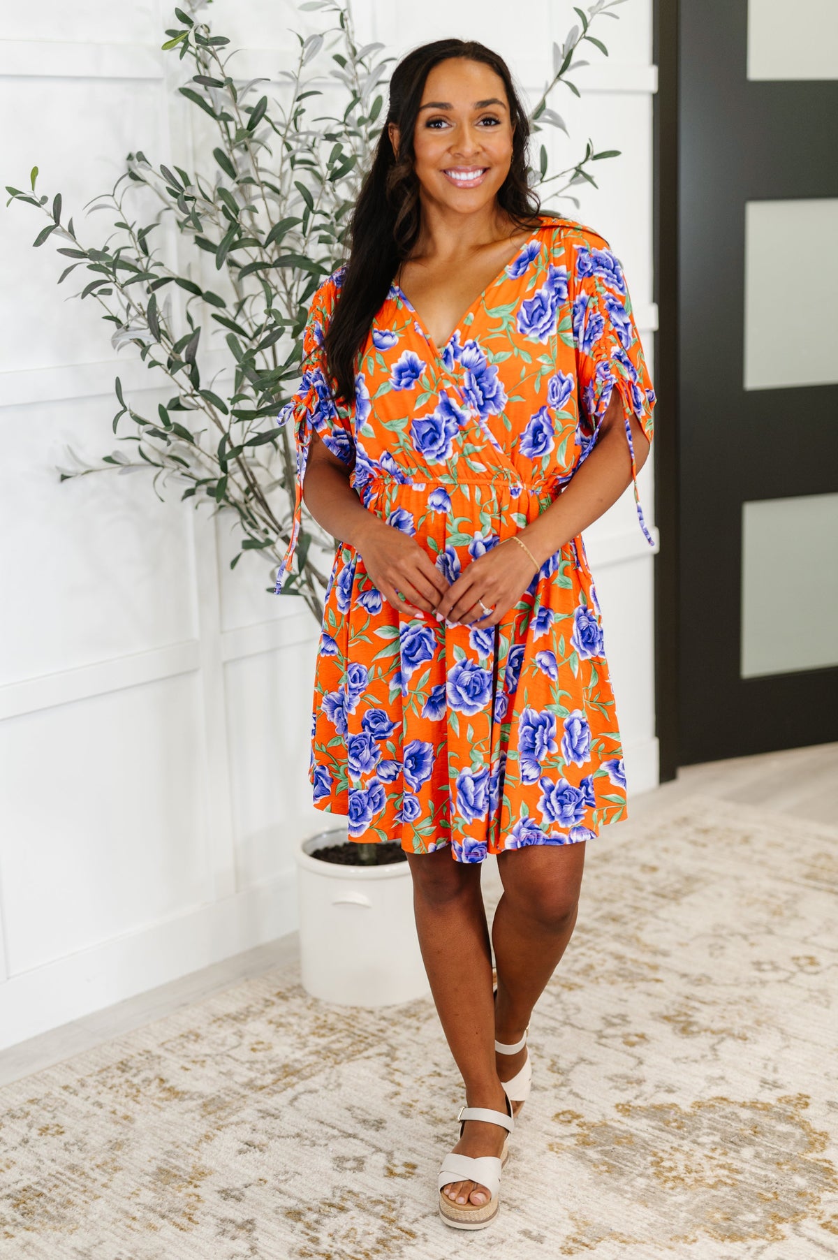 Frock Star V-Neck Skort Dress