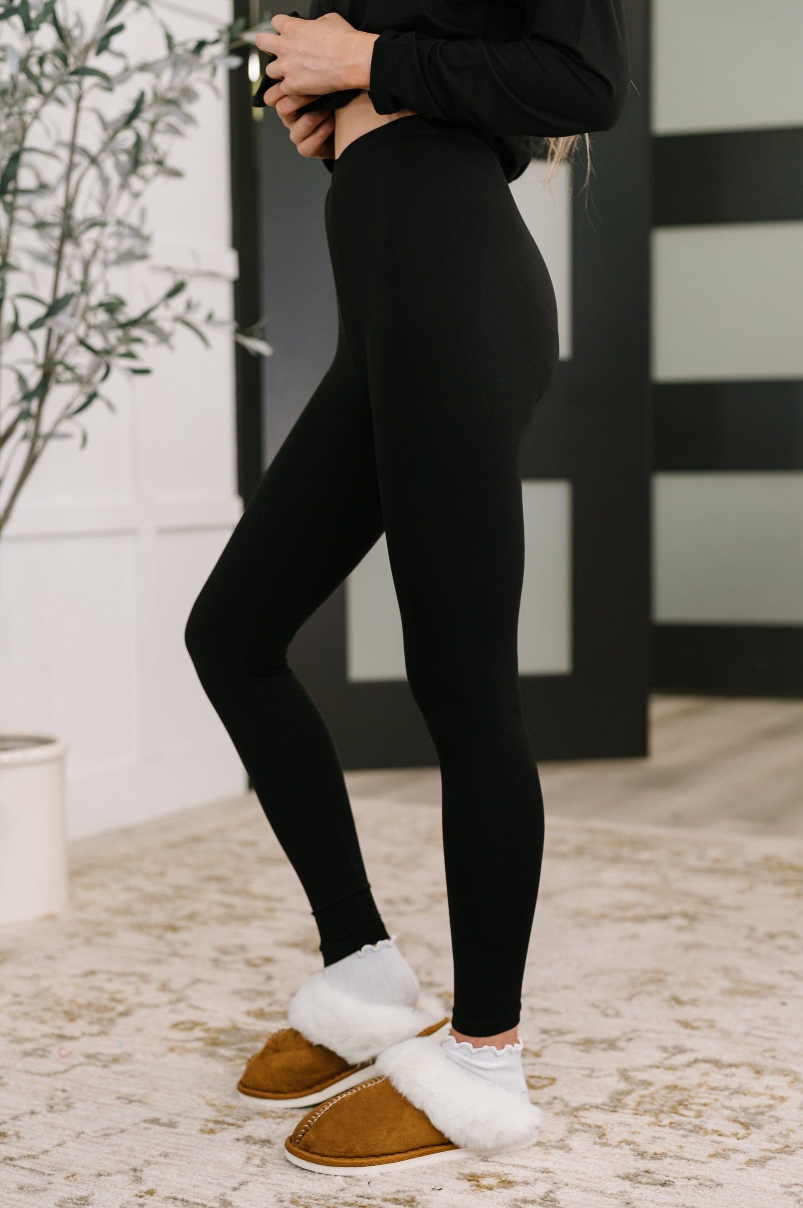 Next to Nothing Top and Bottom Set in Black