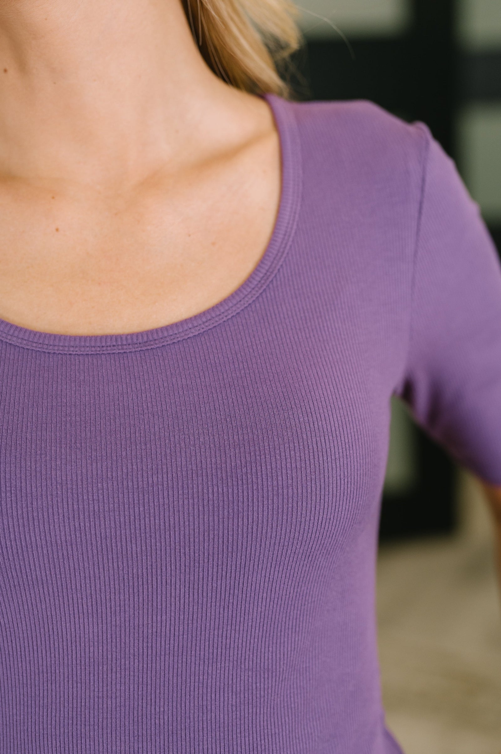 Nothing to Prove U-Neck Half Sleeve Top