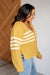 On Top of the World Striped Cardigan