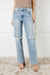 Patricia High Rise Rigid Magic 90's Straight Jeans