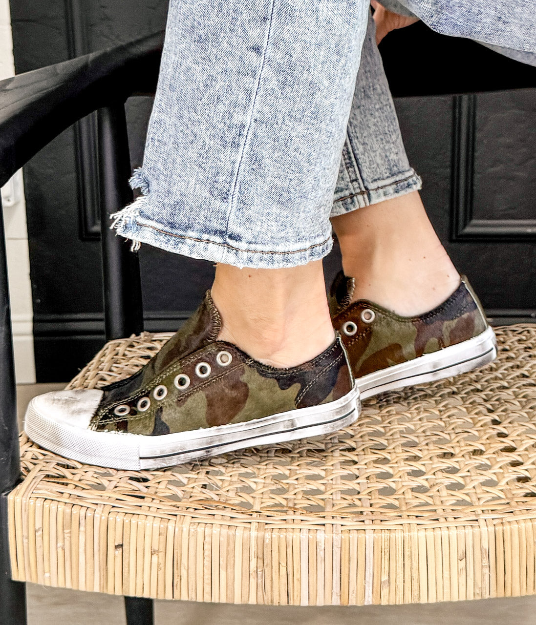 Shalomar Sneaker in Camo
