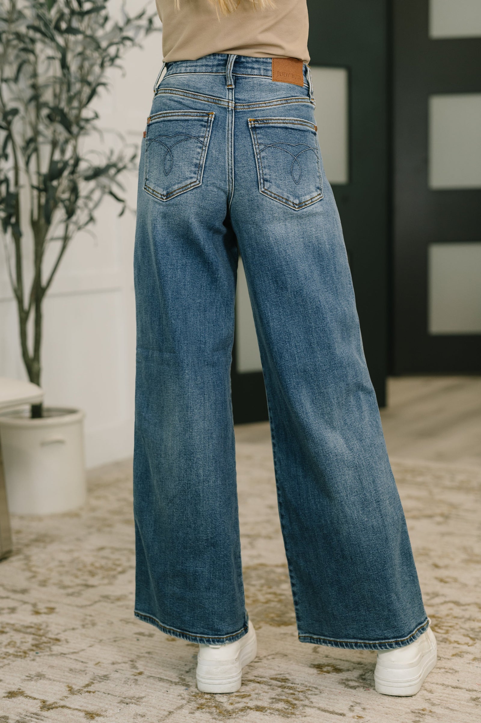 Shayla High Waist Retro Wide