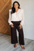 Magic Wide Leg Crop Pants in Chocolate