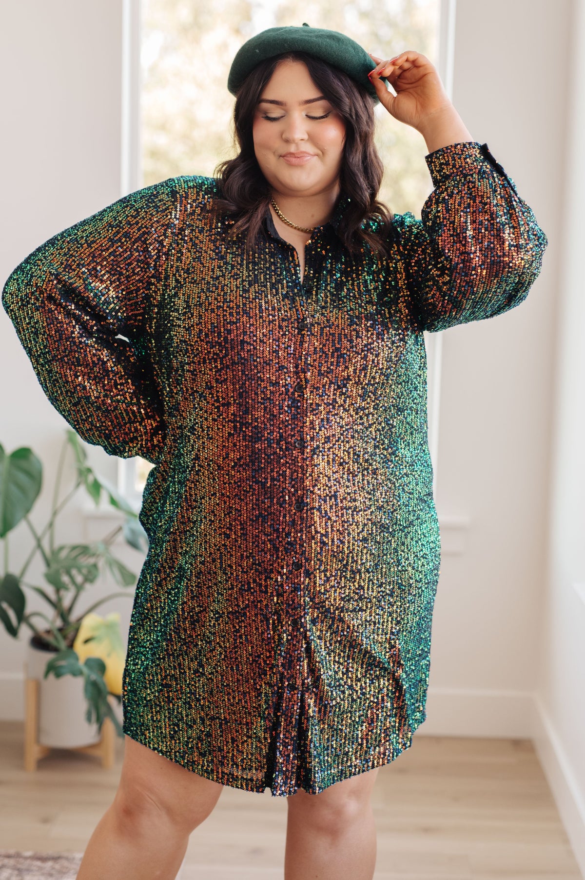 Sequin Skirt Multicolor Plus Size Sequin Dress Anna-Kaci Women's Plus Size V-Neck Short Sleeve Sequin Skirt Multicolor Plus Size Sequin Dress Anna-Kaci Women's Plus Size V-Neck Short Sleeve