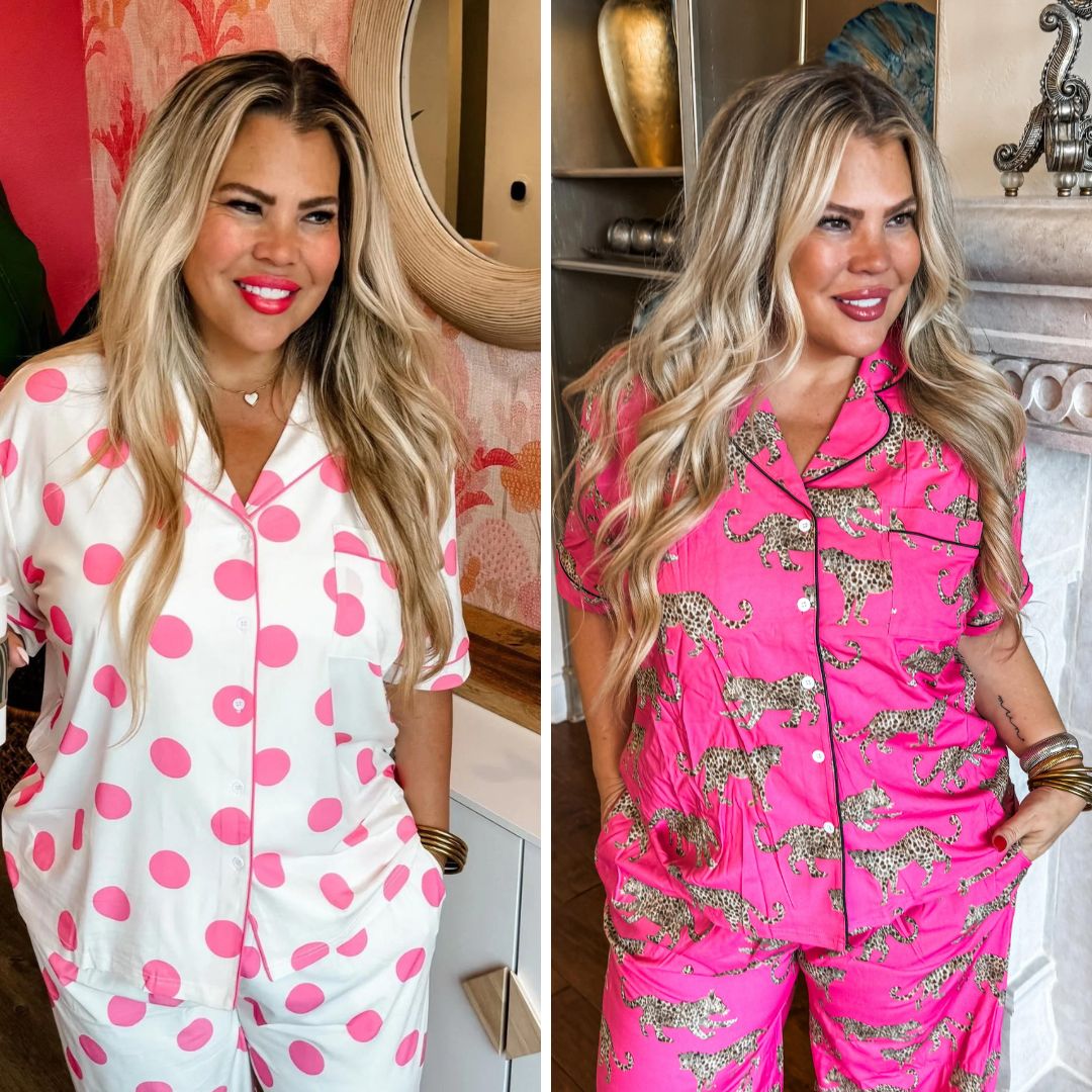 PREORDER: Luxe Pajama Lounge Set in Two Prints
