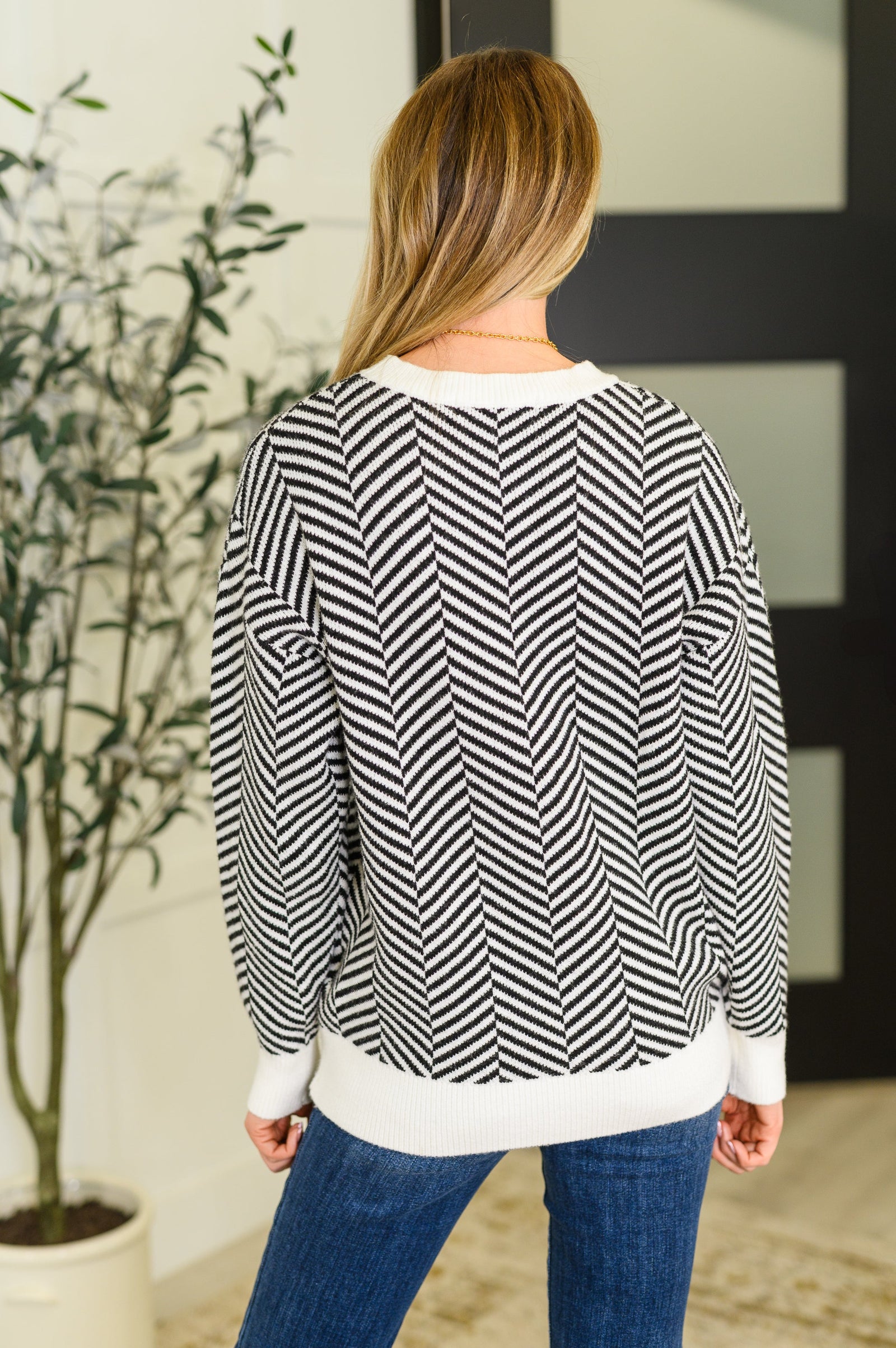 Super Secret Chevron Sweater