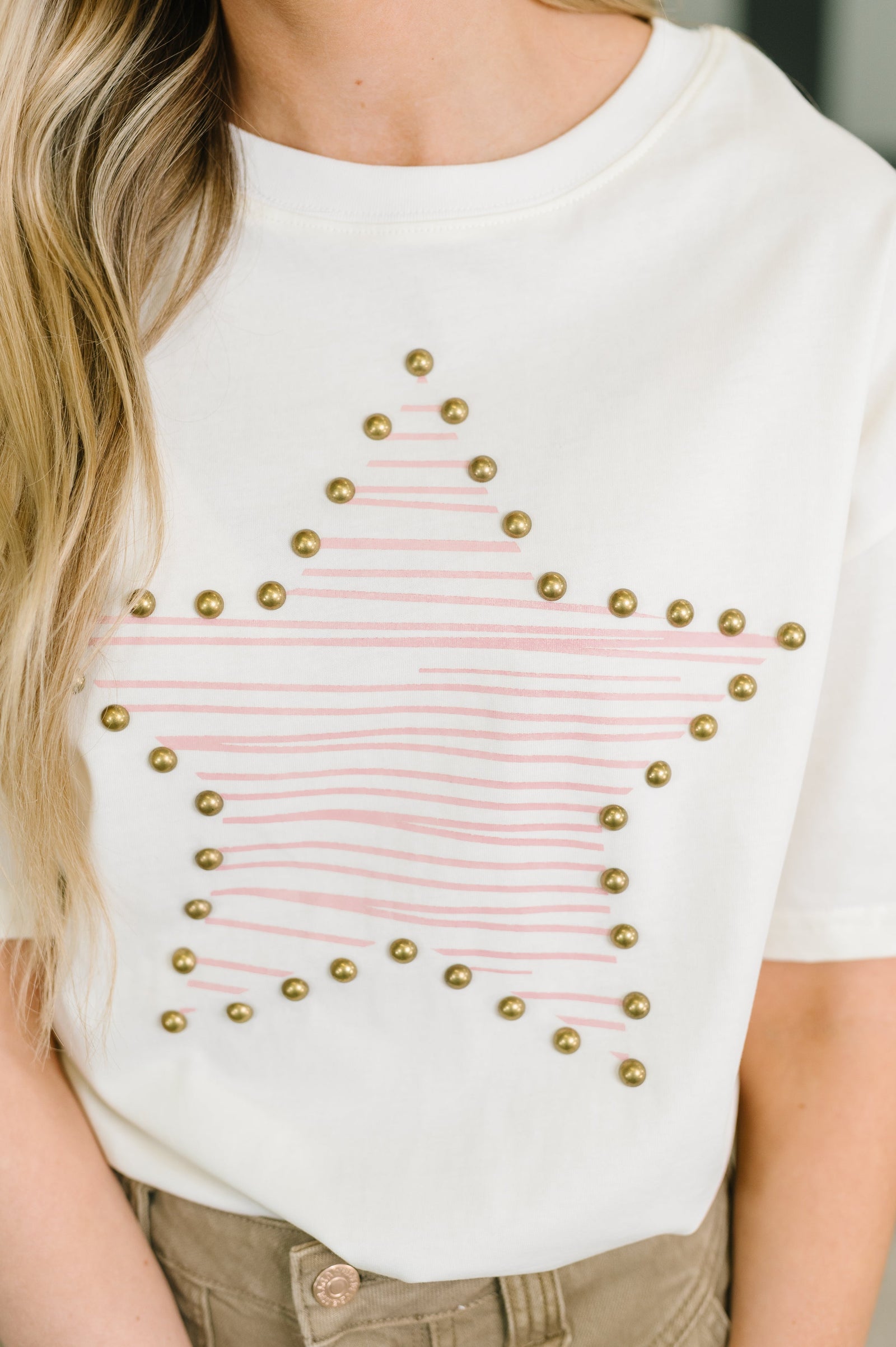 Super Star Applique Top