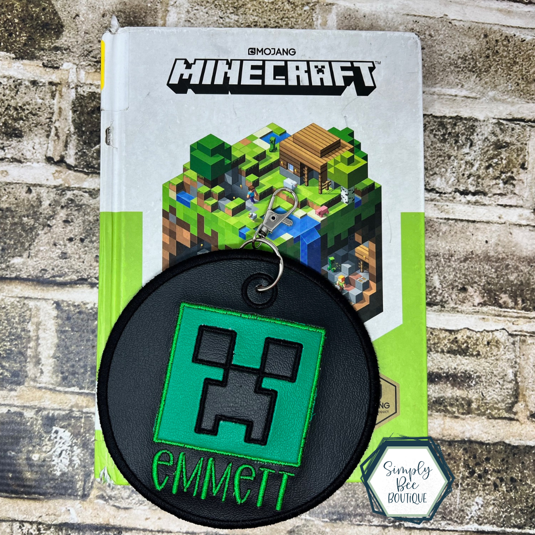 3D Creeper Bag Tag