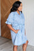 Westward Movement Denim Shirtdress