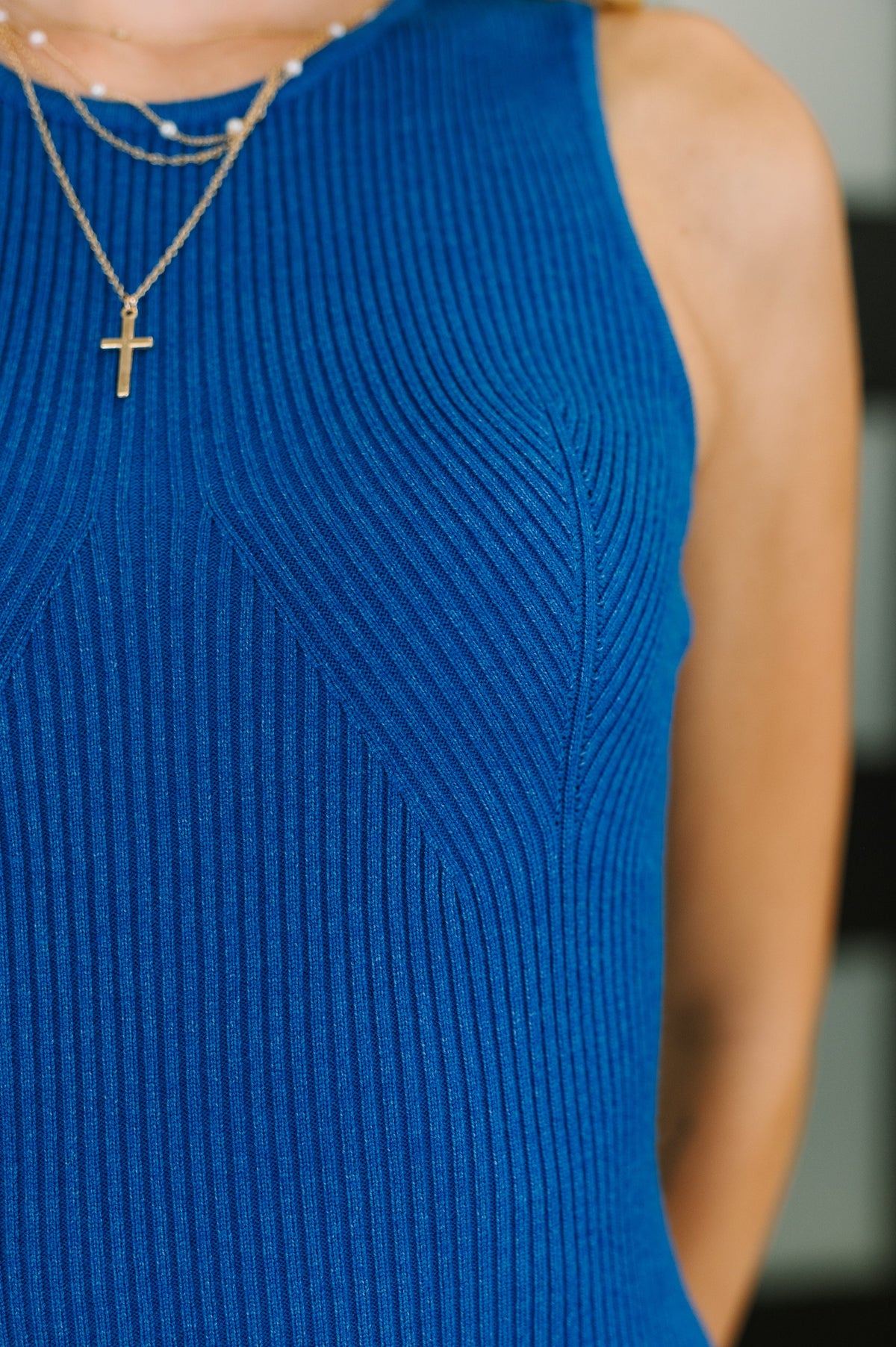 Your Full Attention Sweater Knit Midi Dress