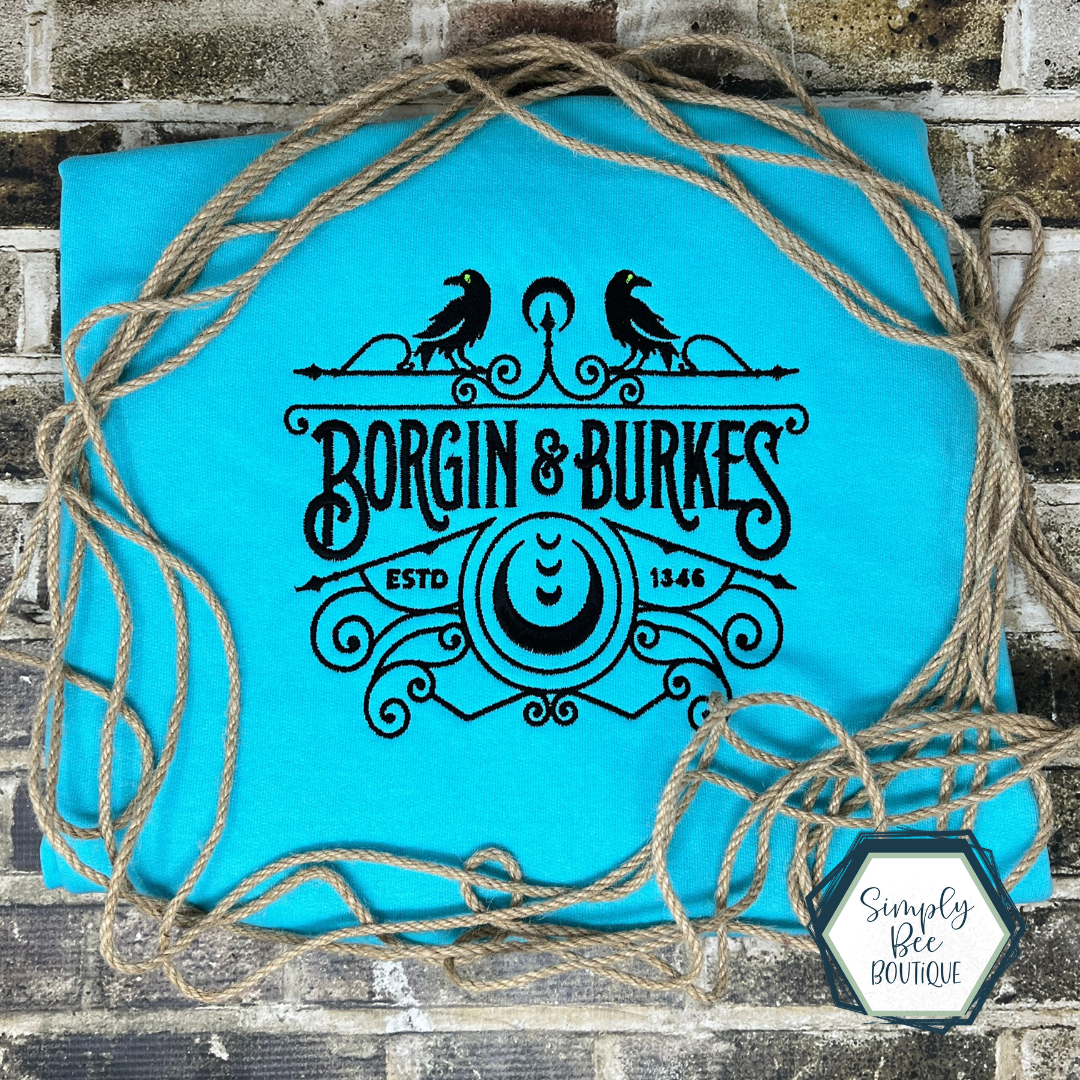 Borgin &amp; Burkes Wizard Embroidery Sweatshirt