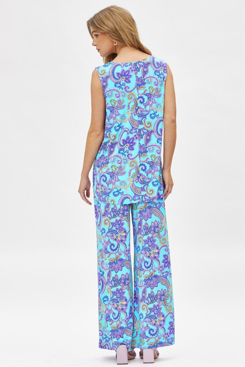 Dear Scarlett Sunkissed Set in Purple/Aqua