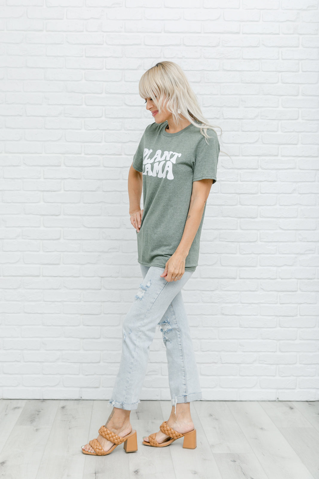 Green Thumb Graphic Tee Womens 