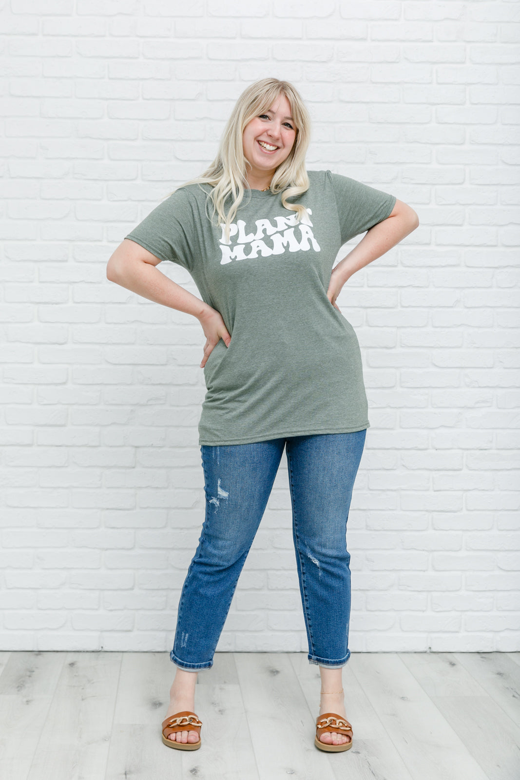 Green Thumb Graphic Tee Womens 