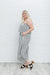 Modern Stripes Sleeveless Jumpsuit Womens 