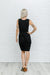 Summer Nights Black Dress Womens 