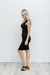 Summer Nights Black Dress Womens 