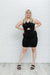 Summer Nights Black Dress Womens 